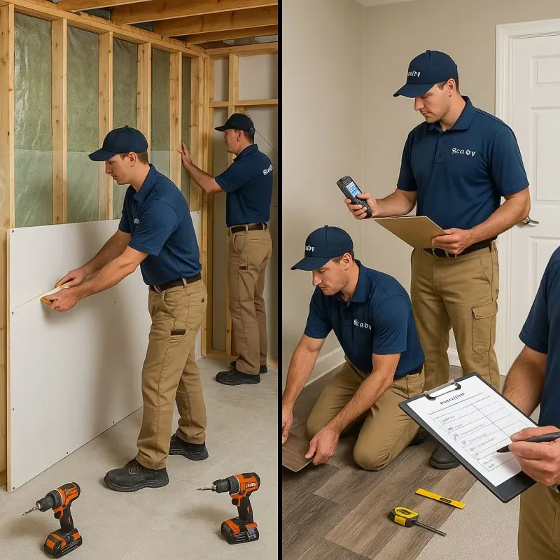 Repairs and Reconstruction process in Commerce, GA