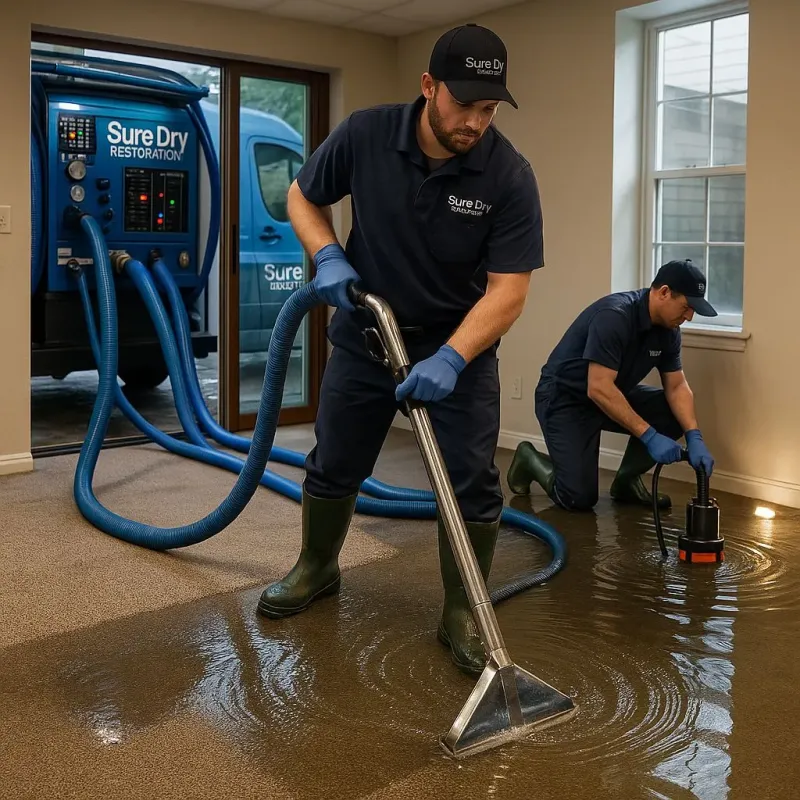 Water Extraction and Removal process in Commerce, GA